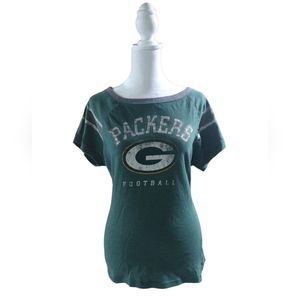 NFL Green Bay Packers Football Tee, Size Medium